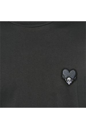 Heart Man Doodle-embroidered T-shirt NEIL BARRETT | PBJT296Z508C3798